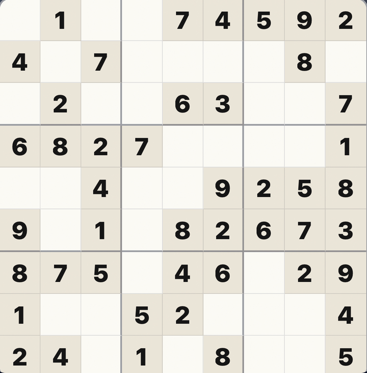 Real SudoSketch beginner Sudoku gameplay grid with writable cells