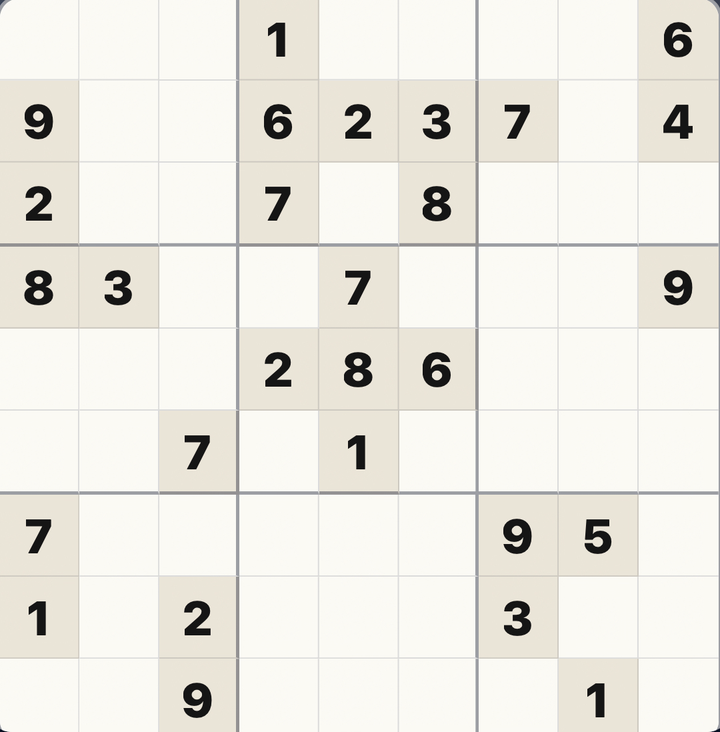 Real SudoSketch hard Sudoku gameplay grid with writable cells